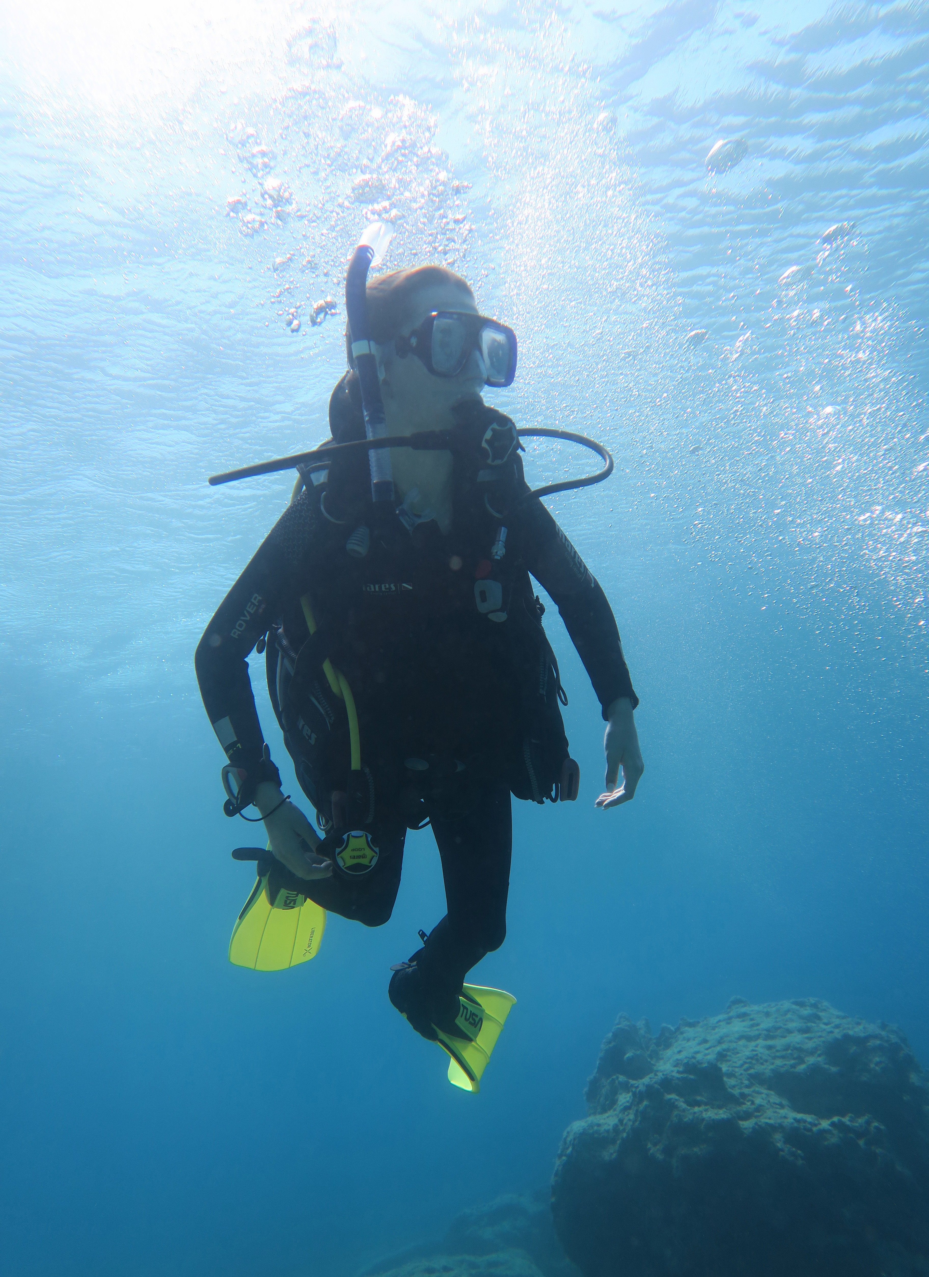 Lexi scuba diving adventure